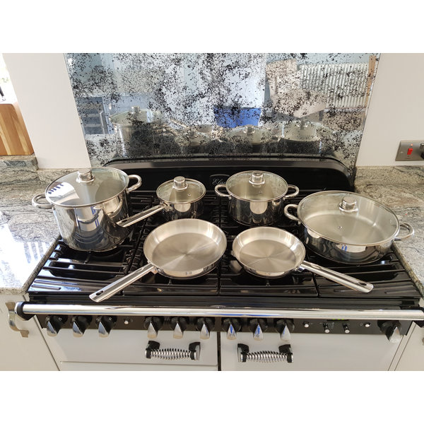 Capital Homeware 6 Pieces Stainless Steel Cookware Set Wayfair.co.uk